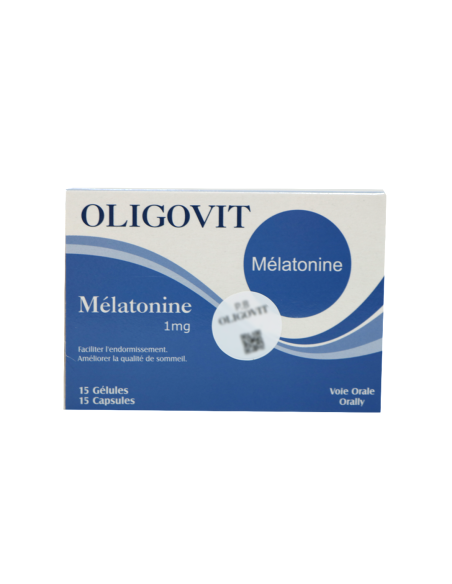 Vital Oligovit Mélatonine – 15 gélules | cosmetique.tn