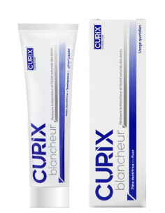Dentifrice blancheur + brosse à dents gratuite - Curix