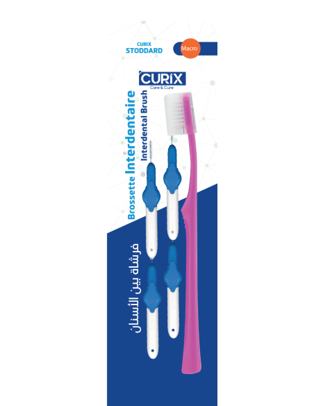 Curix Macro Brossettes interdentaires avec brosse à dents