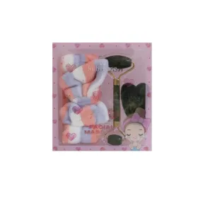 Coffret massage facial roulette de massage vissage + bandeau - Ruby face