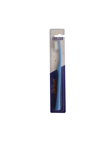 Brosse à dents ultrasoft couleur bleu - Curix