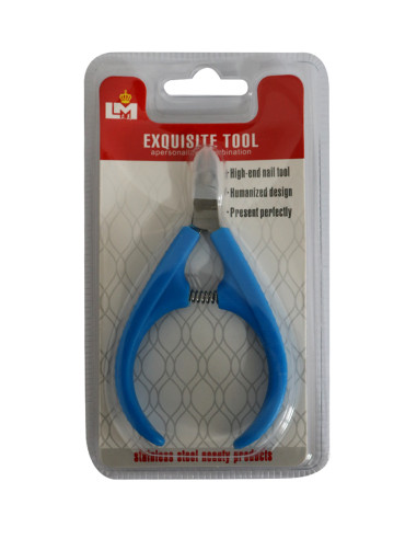 Exquisite Tool Pince à cuticules LM QA-331 bleue