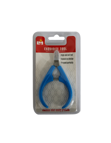 Pince a envie LM qa-331 couleur bleu - Exquisite tool | cosmetique.tn