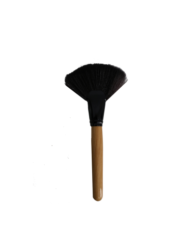 Pinceau éventail Shenglianqui manche clair | Cosmetique.tn