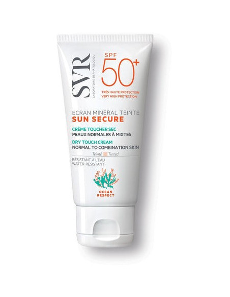SVR Écran Minéral Teinté SPF50+ 60 g | Peaux mixtes