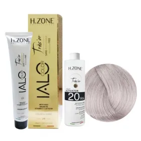Coloration ialo trés'or blond platine cendré 10.21 sans ammoniaque 100 ml -h-zone