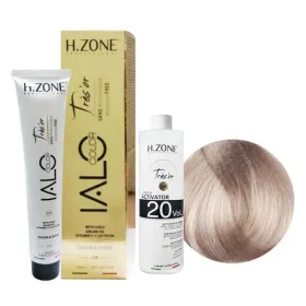 Coloration ialo trés'or blond platine cendré extra 10.1e sans ammoniaque 100 ml -h-zone