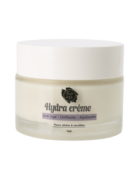 Hydra Crème de nuit peaux sèches et sensibles | Touche D’Or