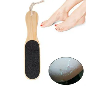 Râpe Pieds - Bois Double Face orange brule