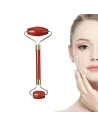 Rouleau pierre naturelle de jade pour le visage Saumon | cosmetique.tn