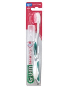Brosse à dents sensivital 509 vert - Gum