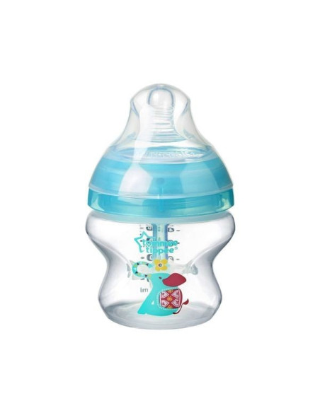 Biberon Advanced anti-colique éléphant turquoise 0m+ 150ml - Tommee ti