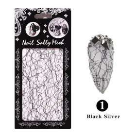 Mesh Nail Sticker