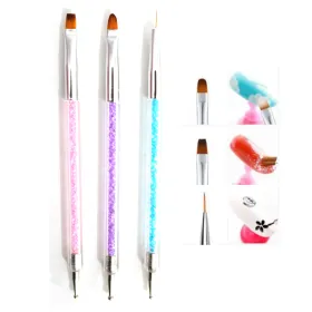 Lot de 3 pinceaux nail art et pour gel UV - Best Aoyasiyue