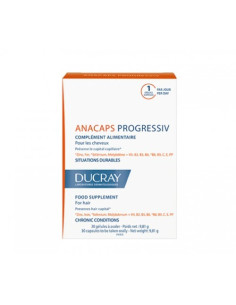 Anacaps Progressiv 30 gélules - Ducray