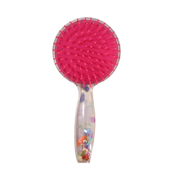 Brosse cheveux rond rose - Vepa