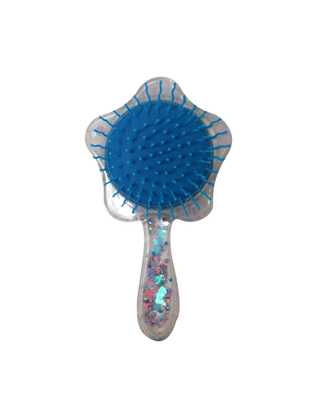 Brosse à cheveux étoile bleue – Vepa