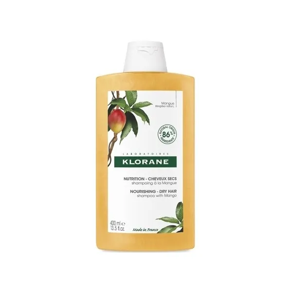 Klorane - Shampoing nutritif au beurre de Mangue 400ml
