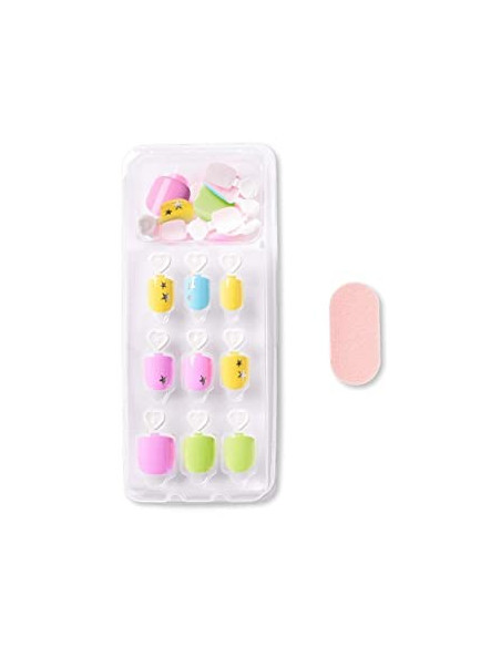 imPRESS Mini Besties KIMK03 – 20 faux ongles enfants KISS