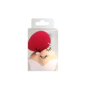 Lot de 2 eponge anti-cerne rouge & beige