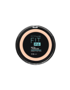 Fit me poudre compacte matifiante 115 ivory -maybelline