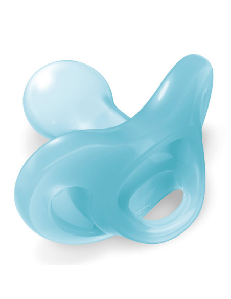 Sucette NUK Sensitive 6 mois et plus — bleue