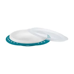 Assiette plate pour bébé Bleu - Nuk