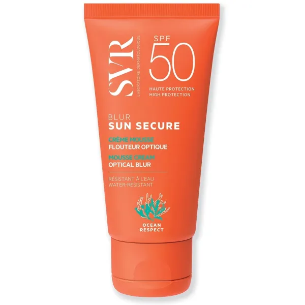 SVR Sun secure blur spf50 crème mousse 50ml