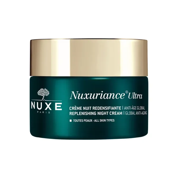 Nuxuriance Ultra Crème Nuit Redensifiante 50ml - Toutes Peaux - Safran Bougainvillier - Nuxe