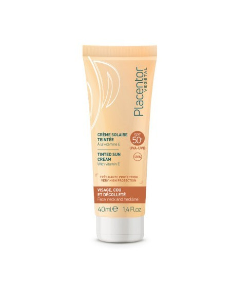 Placentor Végétal Crème solaire teintée SPF 50 — 40 ml