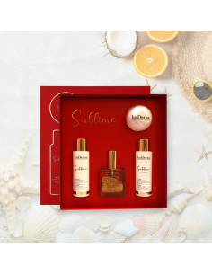 Coffret sublime rouge douche & bain - Inoderma