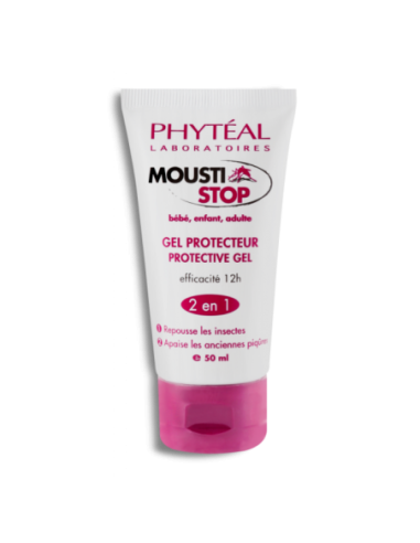 Phytéal Mousti Stop gel protecteur à l’aloé vera 50 ml | Cosmetique.tn