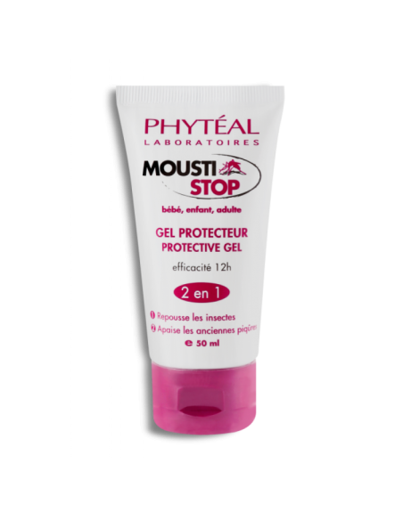 Phytéal Mousti Stop gel protecteur à l’aloé vera 50 ml | Cosmetique.tn