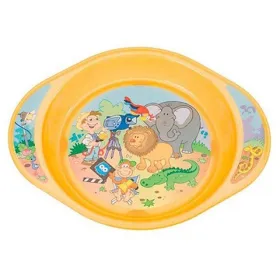 Bol décoré creuse jaune - baby nova