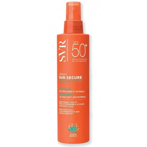 SVR Sun secure spray lait-en-brume spf 50+ 200ml