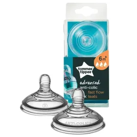 Advanced anti-colique 2 tétines a débit rapide 6m+ - Tommee tippee