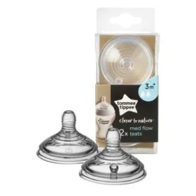Close to nature 2 tétines débit moyen 3m+ - Tommee tippee