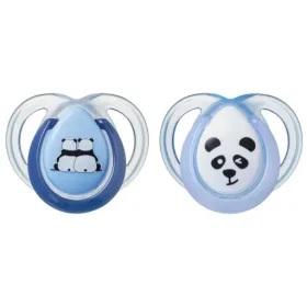 Anytime 2 sucettes bleu 0-6m - Tommee tippee
