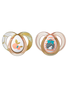 2 sucettes Moda 6-18 mois fille | Tommee Tippee