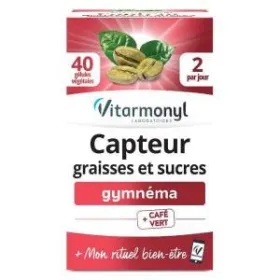 Capteur de graisse et sucre 40 gélules-vitarmonyl