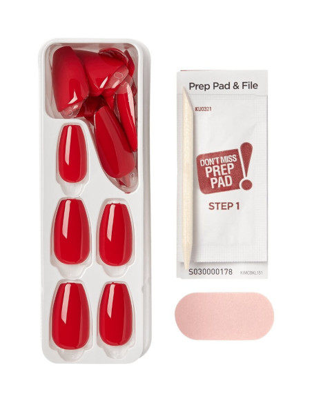 imPRESS Reddy Or Not IMC510C – 30 ongles sans colle | KISS