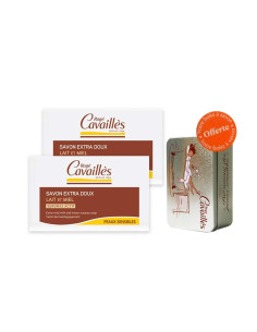 Pack savon extra doux lait et miel peaux sensibles - Rogé Cavaillès