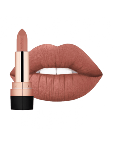 Topface Instyle Mat PT155 002 – Rouge à lèvres mat miel chaud nourrissant & éclat doré