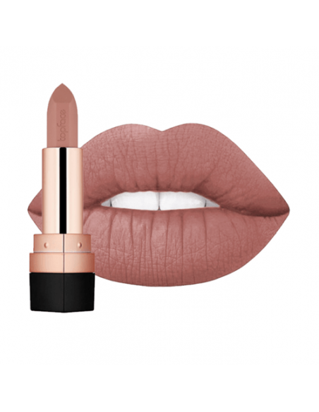 Topface Instyle Mat PT155 001 – Rouge à lèvres mat beige crème hydratant & longue tenue
