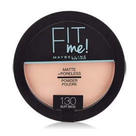 Fit me poudre compacte matifiante 130 buff beige -maybelline