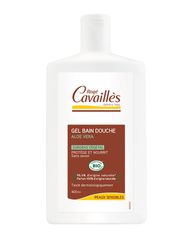 Rogé Cavaillès Gel Bain Douche Bio Aloe Vera 400 ml