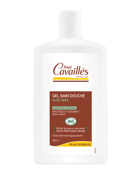 Rogé Cavaillès Gel Bain Douche Bio Aloe Vera 400 ml