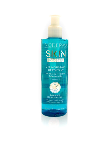 InoDerma Skin Booster Gel Moussant Nettoyant 200 ml