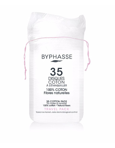 Byphasse Disques 100 % coton 35 unités