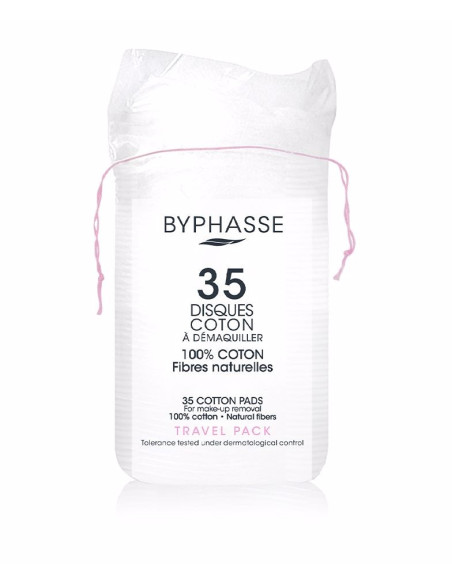 Byphasse Disques 100 % coton 35 unités